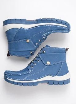 Wolky Veterschoenen Jump Summer Atlantisch Blauw Nubuck -Skechers Verkoopwinkel 872x1200 3