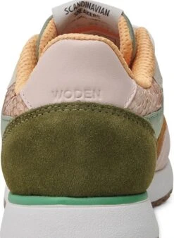 Woden Ronja Multi Sneakers Groen Leer - Dames - Maat 41 -Skechers Verkoopwinkel 878x1200 2