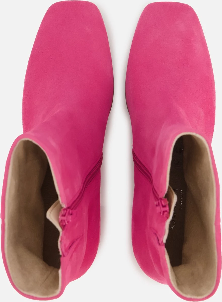 Gabor Enkellaarsjes Roze Suede - Dames - Maat 38.5 3 Gabor Enkellaarsjes Roze Suede - Dames - Maat 38.5 - Afbeelding 3