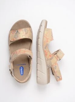 Wolky Sandalen Santorini Beige Suede -Skechers Verkoopwinkel 882x1200 3