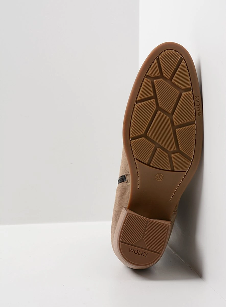 Wolky Laarzen Lubbock Taupe Zomer Suede 3 Wolky Laarzen Lubbock Taupe Zomer Suede - Afbeelding 3