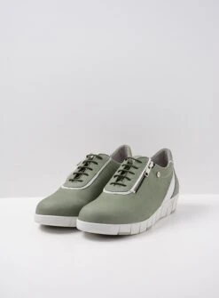 Wolky Veterschoenen Etosha HV Lichtgroen Nubuck -Skechers Verkoopwinkel 885x1200 126