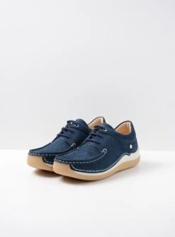 Wolky Veterschoenen Celebration Denim Nubuck -Skechers Verkoopwinkel 885x1200 130