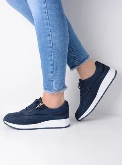 Wolky Veterschoenen Sprint Denim Nubuck -Skechers Verkoopwinkel 885x1200 155