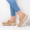 Wolky Veterschoenen Fly Summer Beige Nubuck
