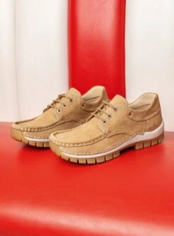 Wolky Veterschoenen Fly Summer Beige Nubuck -Skechers Verkoopwinkel 885x1200 166