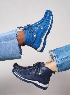 Wolky Veterschoenen Jump Summer Atlantisch Blauw Nubuck -Skechers Verkoopwinkel 885x1200 174