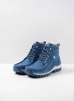 Wolky Veterschoenen Jump Summer Atlantisch Blauw Nubuck -Skechers Verkoopwinkel 885x1200 175