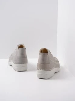 Wolky Veterschoenen Roll Moc Lichtgrijs Nubuck -Skechers Verkoopwinkel 885x1200 189