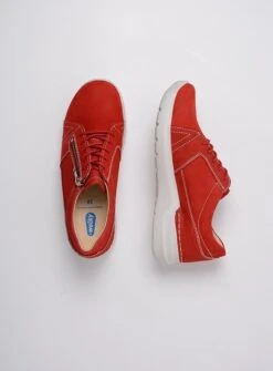 Wolky Veterschoenen Feltwell Rood Zomer Nubuck -Skechers Verkoopwinkel 885x1200 198