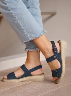Wolky Sandalen Santorini Denim Nubuck -Skechers Verkoopwinkel 885x1200 21
