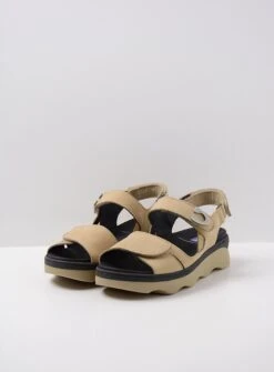 Wolky Sandalen Medusa Beige Nubuck -Skechers Verkoopwinkel 885x1200 32