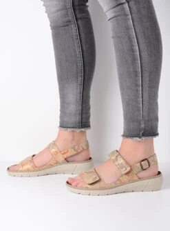 Wolky Sandalen Santorini Beige Suede -Skechers Verkoopwinkel 885x1200 56