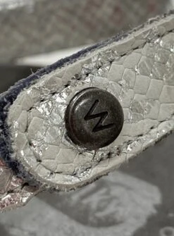 Wolky Sandalen Pacific Zilver Slangen Print Leer -Skechers Verkoopwinkel 885x1200 66