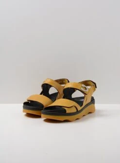 Wolky Sandalen Medusa Amber Leer