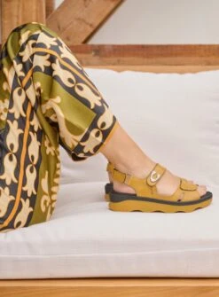 Wolky Sandalen Medusa Amber Leer -Skechers Verkoopwinkel 885x1200 70