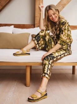 Wolky Sandalen Medusa Amber Leer -Skechers Verkoopwinkel 885x1200 71