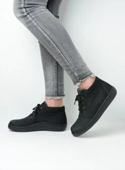 Wolky Veterschoenen Kansas Lady XW Zwart Nubuck -Skechers Verkoopwinkel 886x1200 9