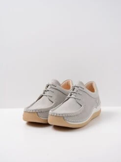 Wolky Veterschoenen Celebration Lichtgrijs Nubuck -Skechers Verkoopwinkel 896x1200 9