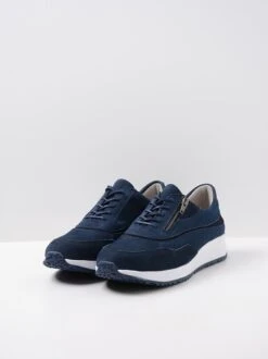 Wolky Veterschoenen Sprint Denim Nubuck -Skechers Verkoopwinkel 898x1200 5