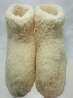 Schapenwollen Sloffen Wit/Creme Maat 41 100% Natuurproduct Comfortabele Nieuwe Luxe Sloffen Direct Leverbaar Handgemaakt - Sheep - Wool - Shuffle - Woolen Slippers - Schoen - Pantoffels - Warmers - Slof - -Skechers Verkoopwinkel 900x1200 6