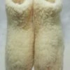 Schapenwollen Sloffen Wit/Creme Maat 39 100% Natuurproduct Comfortabele Nieuwe Luxe Sloffen Direct Leverbaar Handgemaakt - Sheep - Wool - Shuffle - Woolen Slippers - Schoen - Pantoffels - Warmers - Slof -
