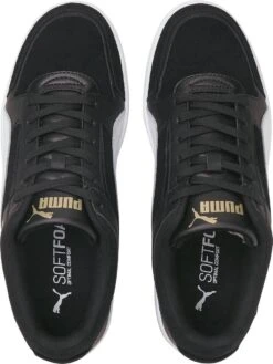 PUMA Rebound Joy Low SD Unisex Sneakers - Black/White/Team Gold - Maat 43 -Skechers Verkoopwinkel 901x1200 4