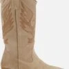 Ps Poelman Cowboylaarzen Taupe Suede - Dames - Maat 40 -Skechers Verkoopwinkel 911x1200 1