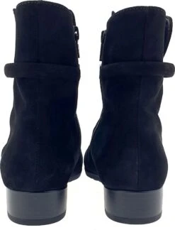 Gabor Enkellaarsjes Dames / Laarzen / Damesschoenen - Suède - 92.716.47 - Zwart - Maat 37 -Skechers Verkoopwinkel 914x1200