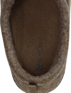 Travelin' Back-Home Dames Sloffen - Wollen Pantoffels - Rubberen Zool - Beige/Zand - Maat 39 -Skechers Verkoopwinkel 921x1200 2