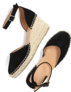 VIA VAI Flora Braid Espadrilles - Met Sleehak - Dames - Zwart - Maat 40 -Skechers Verkoopwinkel 926x1200 2