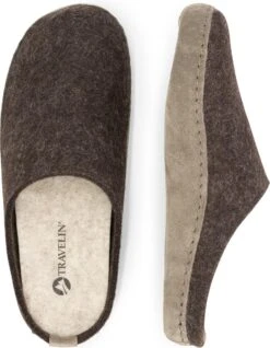 Travelin' Get-Home Dames Slip-On Sloffen - Wollen Pantoffels - Suede Zool - Bruin - Maat 38 -Skechers Verkoopwinkel 933x1200 17