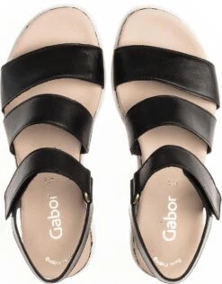 Gabor Dames Sandalen - Zwart - Maat 41 -Skechers Verkoopwinkel 939x1200 3