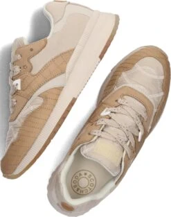 Scotch & Soda Vivi Lage Sneakers - Dames - Beige - Maat 40 -Skechers Verkoopwinkel 947x1200 2