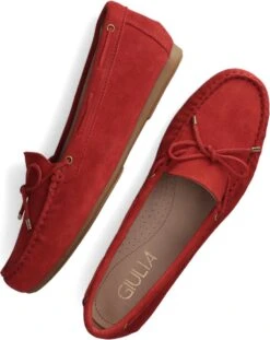 Giulia Dames Mocassins G.1.mock - Rood - Maat 40 -Skechers Verkoopwinkel 954x1200