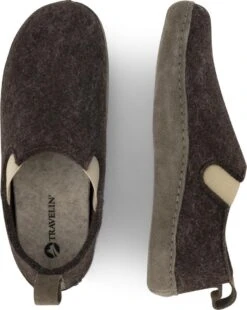 Travelin' In-Home Dames Sloffen - Wollen Pantoffels - Suede Zool - Bruin - Maat 41 -Skechers Verkoopwinkel 956x1200 3