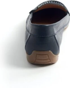 Gabylou - Mocassins Comfort Leer Ketting - Model Mercedes - Marine 38 -Skechers Verkoopwinkel 957x1200