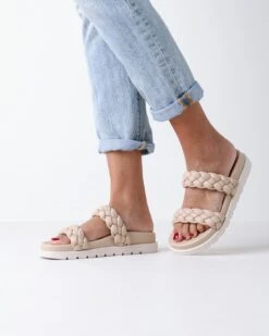 Mexx Sandalen Jaeley Dames - Nude - Maat 36