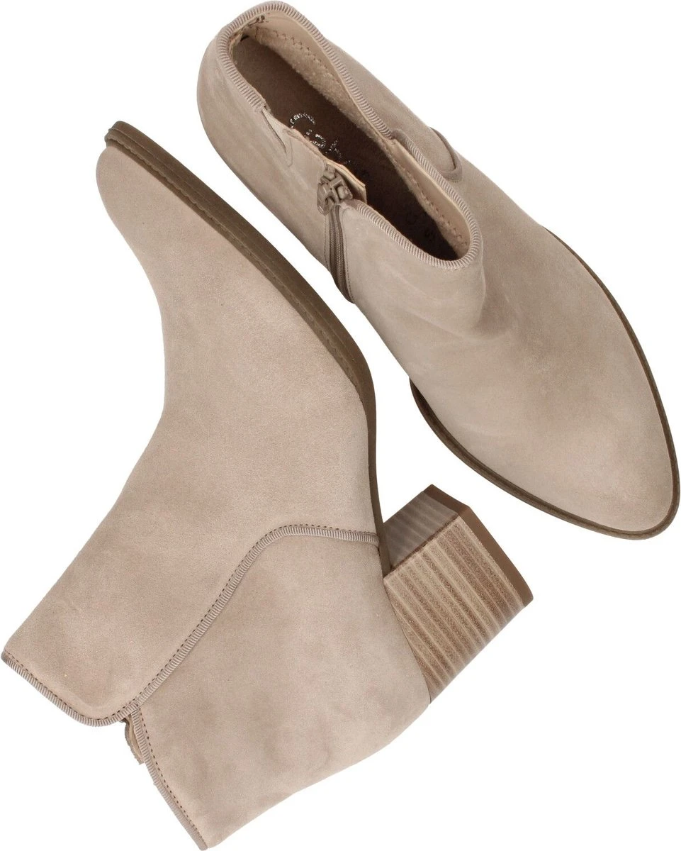 Gabor Enkellaarsjes Taupe Suede - Dames - Maat 41 3 Gabor Enkellaarsjes Taupe Suede - Dames - Maat 41 - Afbeelding 3