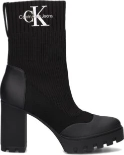 Calvin Klein Platform Boot Sock Dames Enkellaars - Zwart - Maat 39 -Skechers Verkoopwinkel 963x1200 1