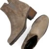 Gabor 804 Enkellaarsjes - Enkelboots Met Rits - Dames - Taupe - Maat 43 -Skechers Verkoopwinkel 970x1200