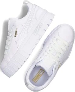 Puma Mayze Classic Wn's Lage Sneakers - Leren Sneaker - Dames - Wit - Maat 41 -Skechers Verkoopwinkel 976x1200 3
