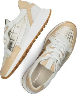 Piedi Nudi 2507-05 Lage Sneakers - Leren Sneaker - Dames - Beige - Maat 39 -Skechers Verkoopwinkel 981x1200 2