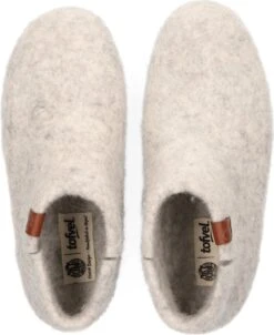Tofvel Mula Wolvilt Sloffen Natural Delta | Grijs | Wolvilt | Maat 42 | TF100099 -Skechers Verkoopwinkel 981x1200