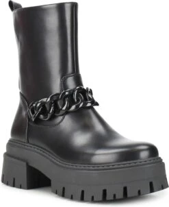 POSH By Poelman LINA Dames Enkel Laarzen Met Ketting - Zwart- Maat 38 -Skechers Verkoopwinkel 983x1200 1