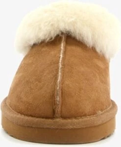 Hush Puppies Suede Dames Pantoffels - Cognac - Maat 40 - Sloffen - Echt Leer -Skechers Verkoopwinkel 988x1200 5