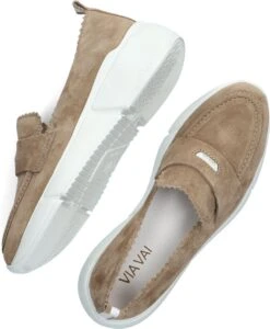 VIA VAI Celina Loavy Instappers - Dames - Beige - Maat 41 -Skechers Verkoopwinkel 989x1200