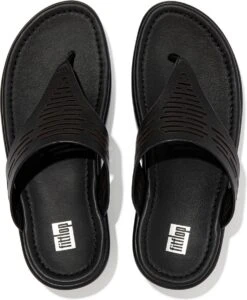 FitFlop Lulu Sleek Toe Post - Geo Laser ZWART - Maat 39 -Skechers Verkoopwinkel 989x1200 5