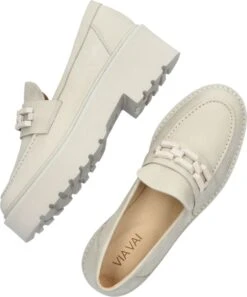 VIA VAI Lois Brake Loafers Dames - Instappers - Beige - Maat 41 -Skechers Verkoopwinkel 998x1200