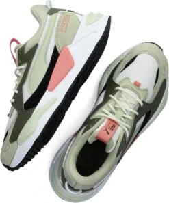 Puma Rs-z Reinvent Wn's Lage Sneakers - Leren Sneaker - Dames - Groen - Maat 37 -Skechers Verkoopwinkel 999x1200 4